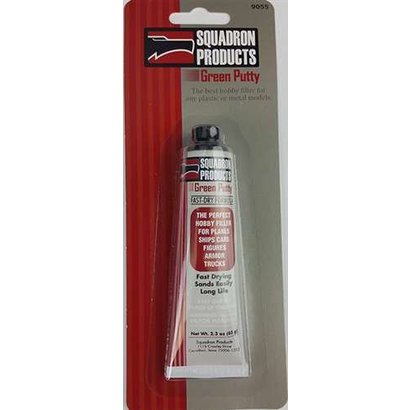 SQU - Squadron GREEN PUTTY 2 3 OZ CARDED