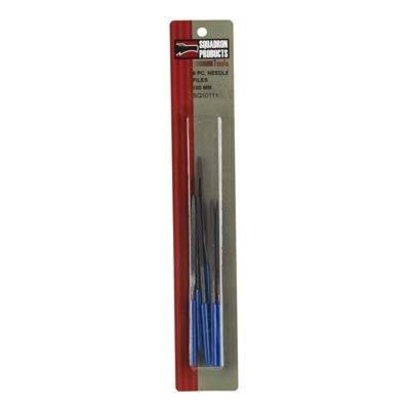 SQU - Squadron 10111 File Needle Set 4" 6pc 100mm
