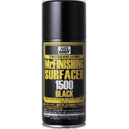 GNZ-Gunze Sangyo B526 Mr Finishing Surfacer 1500 Black 170ml Spray