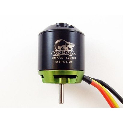COB Cobra Motors Cobra C-2217/20 Brushless Motor, Kv=960