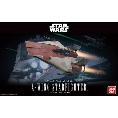 BAN - Bandai Gundam 206320 1/72 A-Wing Starfighter Star Wars