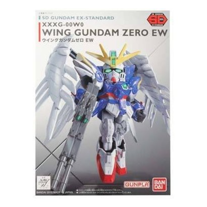 BAN - Bandai Gundam 202754 SD EX-Standard Wing Gundam Zero Ver EW