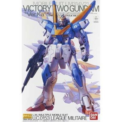 BAN - Bandai Gundam 203225 MG 1/100 V2 Gundam Ver Ka Victory Gundam