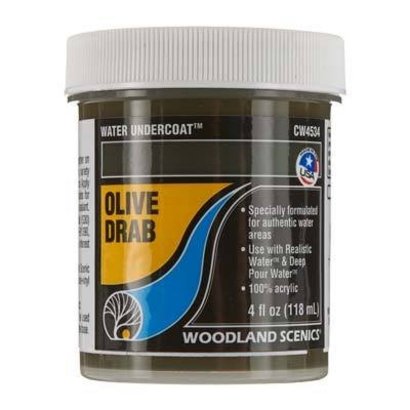 WOO - Woodland Scenics 785- CW4534 Water Undercoat Olive Drab