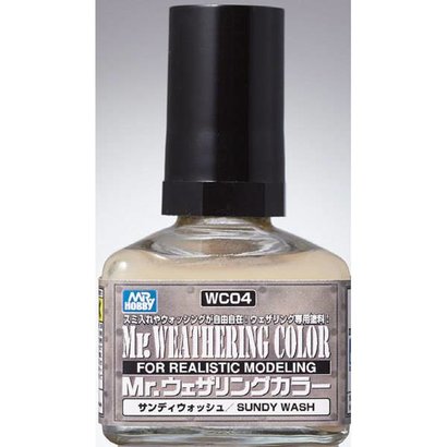 GNZ-Gunze Sangyo WC04 Sandy Wash GSI, Mr. Weathering Color Paint