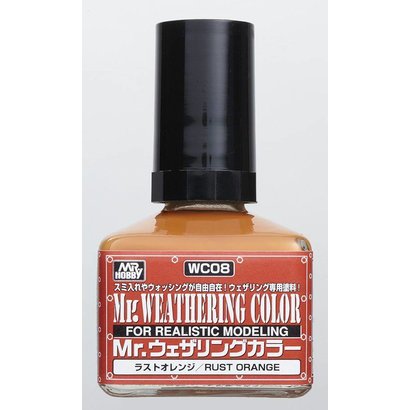 GNZ-Gunze Sangyo WC08 Rust Orange GSI, Mr. Weathering Color Paint