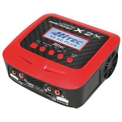 HRC-Hitec 44232 X2 AC Plus Charger Battery Dual Input