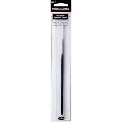 TES - Testors 8831C Model Master Synthetic Brush #2