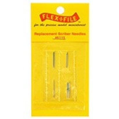 CUH - Flex-I-File FLE6115 Scriber Needle Replacements: 3ea Coarse, Fine