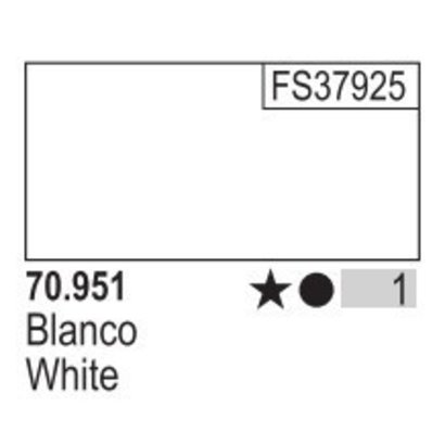 VLJ-VALLEJO ACRYLIC PAINTS 70951 WHITE 17ML