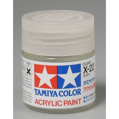 TAM - Tamiya 865- 81022 Acrylic X22 Gloss Clear