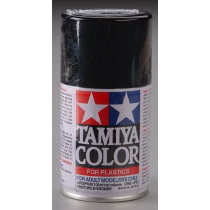 TAM - Tamiya 865- 85006 Spray Lacquer TS-6 Matt Black *