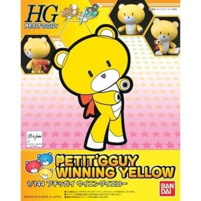 BAN - Bandai Gundam 200584 Winning Yellow Petit-Beargguy Gundam Build Fight