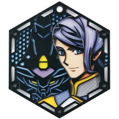 BAN - Bandai Gundam 205979 Character Stand Plate Gaelio Bauduin