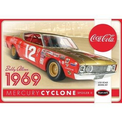Polar Lights (PLL) POL948/12 1/25 Bobby Allison 1969 Coca Cola Merc Cyclon