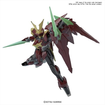 BAN - Bandai Gundam 219543 Ninpulse Gundam HGBF 1/144
