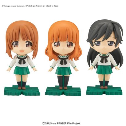 BAN - Bandai Gundam 217620 Miho/Saori/Hana Girls Petiture-rise