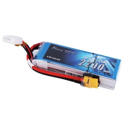 Gens ace Gens ace 2200mAh 3S 11.1V 25C Lipo Battery Pack with XT60 plug