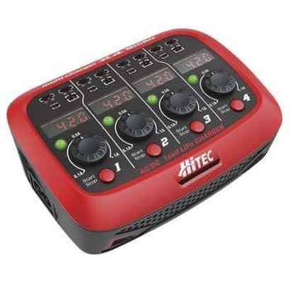 HRC-Hitec 44212 X4 Micro AC:DC 1C LiPo Charger