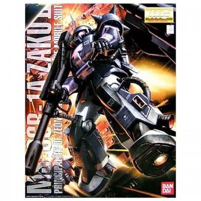 BAN - Bandai Gundam 152373 Gundam MS-06R Zaku II Black Tri-Stars ver.2.0 1/100 scale kit