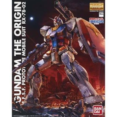 BAN - Bandai Gundam RX-78 02 Gundam "Gundam The Origin" Bandai MG