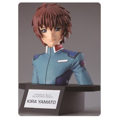 BAN - Bandai Gundam 207595 Kira Yamato Gundam Figure-Rise Bust