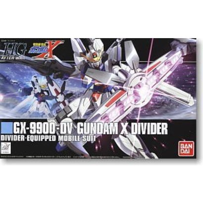 BAN - Bandai Gundam 165661 #118 GX-9900-DV Gundam X Divider, HGAW