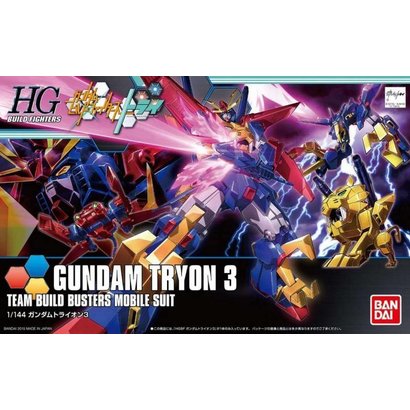 BAN - Bandai Gundam 196707 1/144 Gundam Tryon 3