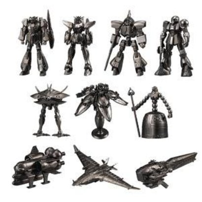 BAN - Bandai Gundam 09755 Gundam Kit Collection #2 Bandai Shokugan Collection