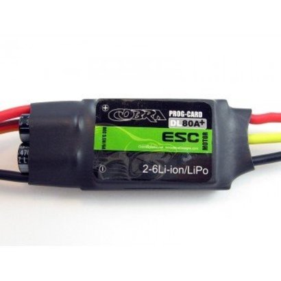 COB Cobra Motors Cobra 80A ESC with 6A Switching BEC *