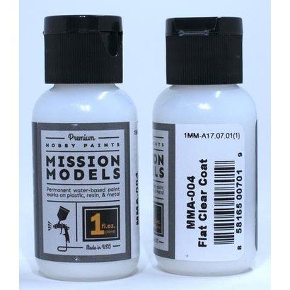 MMP-Mission Models MMA-004 FLAT CLEAR COAT