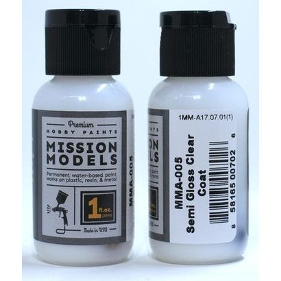 MMP-Mission Models MMA-005 SEMI GLOSS CLEAR COAT