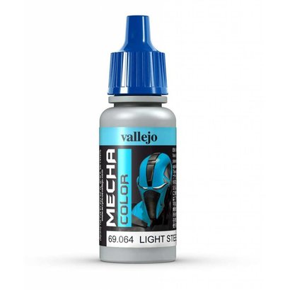 VLJ-VALLEJO ACRYLIC PAINTS 69064 Light Steel Mecha Color 17ml Bottle