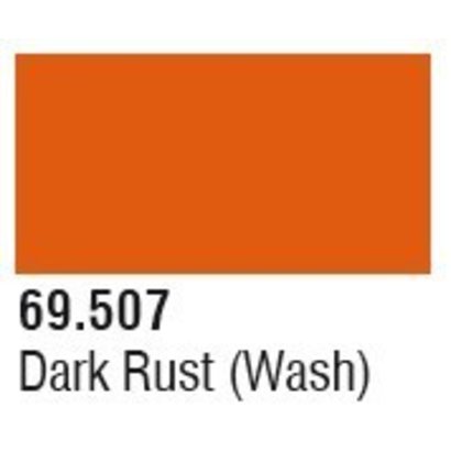 VLJ-VALLEJO ACRYLIC PAINTS 69507 Dark Rust Wash Mecha Color 17ml Bottle