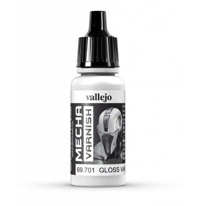 VLJ-VALLEJO ACRYLIC PAINTS 69701 Gloss Varnish Mecha Color 17ml Bottle