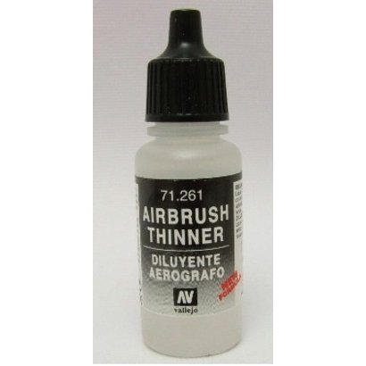 VLJ-VALLEJO ACRYLIC PAINTS 71261 - AIRBRUSH THINNER 17ML
