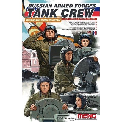 MGK-MENG MODEL KITS HS007 1/35 Russian Armed Forces Tank Crew Figure Set (4)