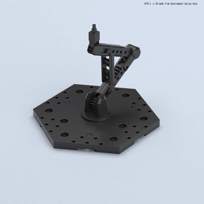 BAN - Bandai Gundam 223031 Black Action Base 5 -Bandai Action Base