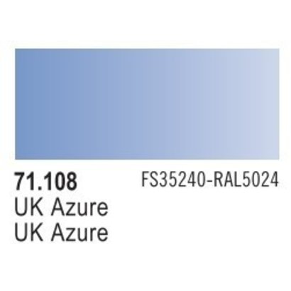 VLJ-VALLEJO ACRYLIC PAINTS 71108 - UK AZURE 17ML