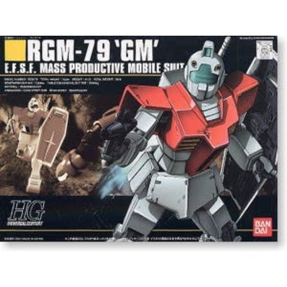 BAN - Bandai Gundam #20 RGM-79 GM "Mobile Suit Gundam" Bandai HGUC 1/144