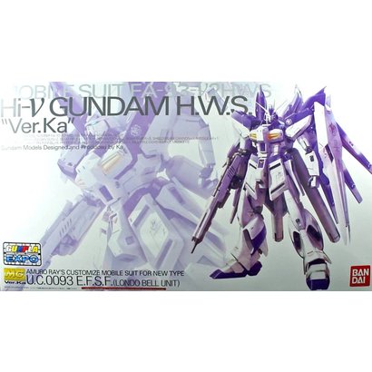 BAN - Bandai Gundam 201889 MG 1/100 HWS Hi-nu Gundam Ver Ka Mechanical Clear Model