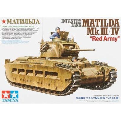 TAM - Tamiya 865- 35355 1/35 Infantry Tank Matilda Mk.III/IV Red Army