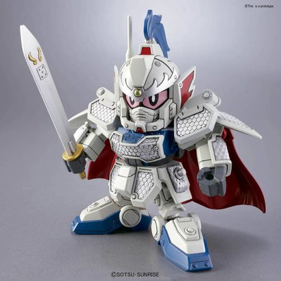 BAN - Bandai Gundam BB406 GongSun Zan Ez-8 & Four Symbols Ogre Armor Chariot "BB Senshi Sangokuden" Bandai SD