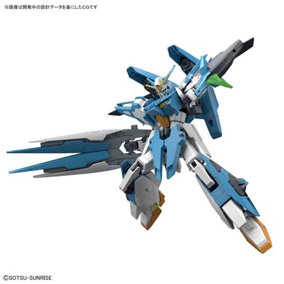 BAN - Bandai Gundam 224496 A-Z Gundam "Build Fighters", Bandai HGBF 1/144