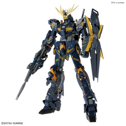 BAN - Bandai Gundam 227474 Unicorn Gundam 02 Banshee (Ver. Ka) "Gundam UC", Bandai MG 1/100