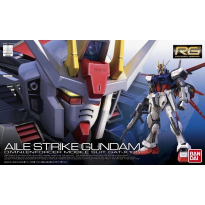 BAN - Bandai Gundam 169492 #3 Real Grade Aile Strike Gundam 1/144