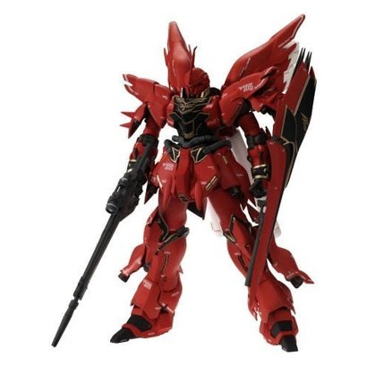 BAN - Bandai Gundam 156877 1/100 MSN-06S Sinanju Ver. KA "Gundam UC", Bandai MG
