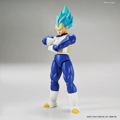 BAN - Bandai Gundam 219766 Super Saiyan God Super Saiyan Vegeta "Dragon Ball Super", Bandai Figure-Rise Standard