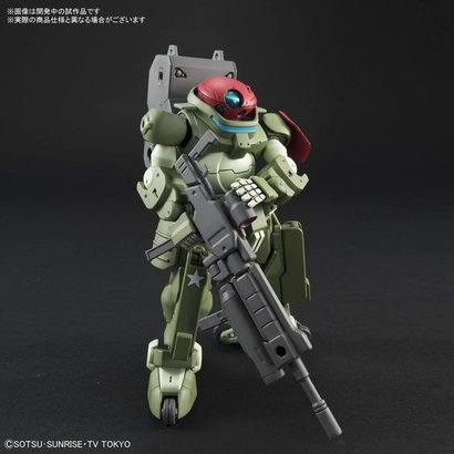 BAN - Bandai Gundam 225735 Grimoire Red Beret "Gundam Build Divers", Bandai HGBD