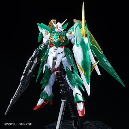 BAN - Bandai Gundam 218639 Gundam Fenice Rinascita (Clear Color), "Gundam Build Fighters", Bandai MG